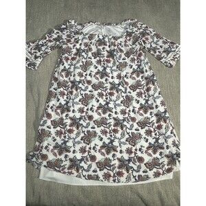 Naif Dress Women’s Small Off Shoulder Floral Boho Trapeze & Swing